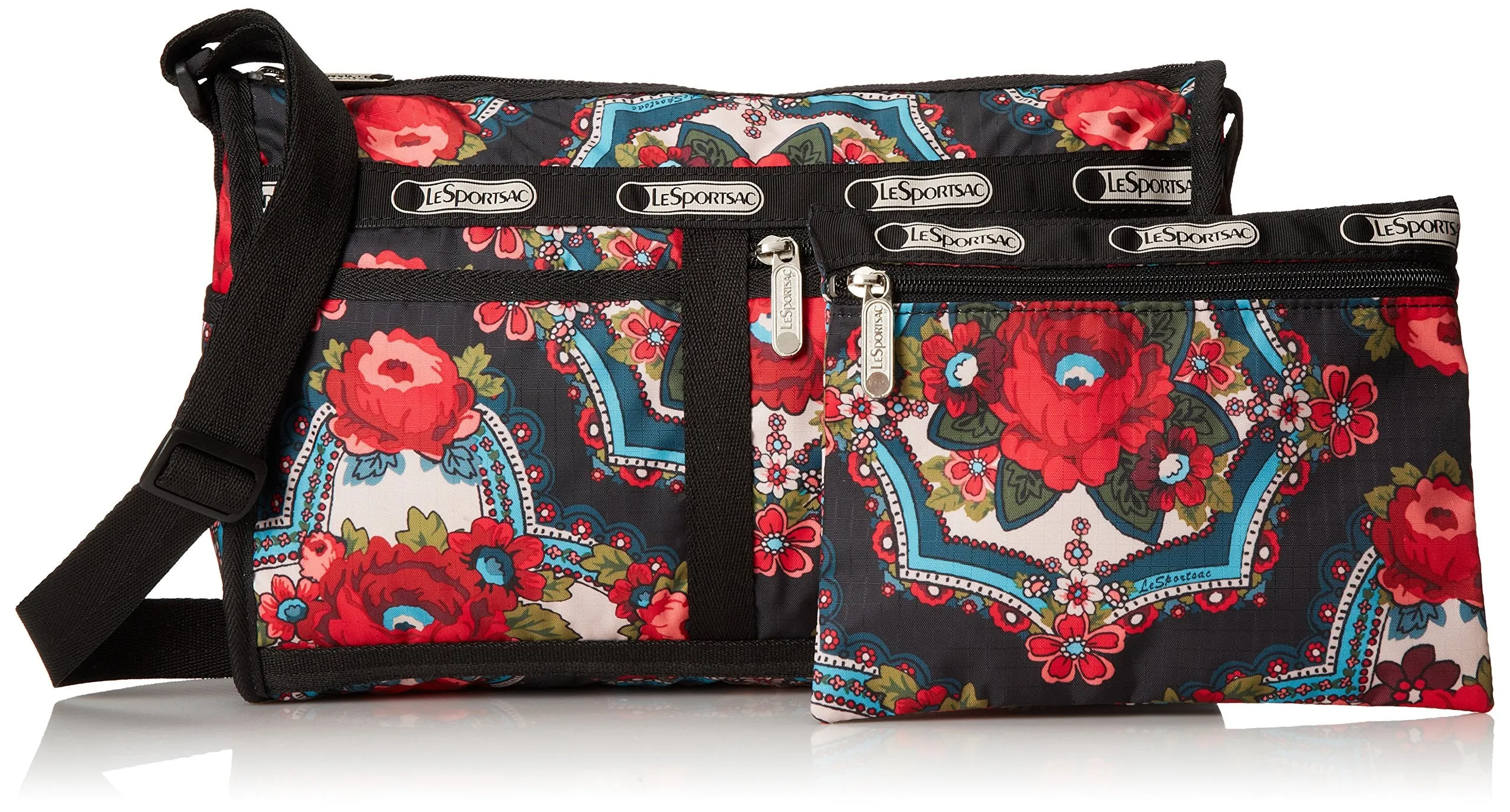 LeSportsac Classic Deluxe Shoulder Satchel