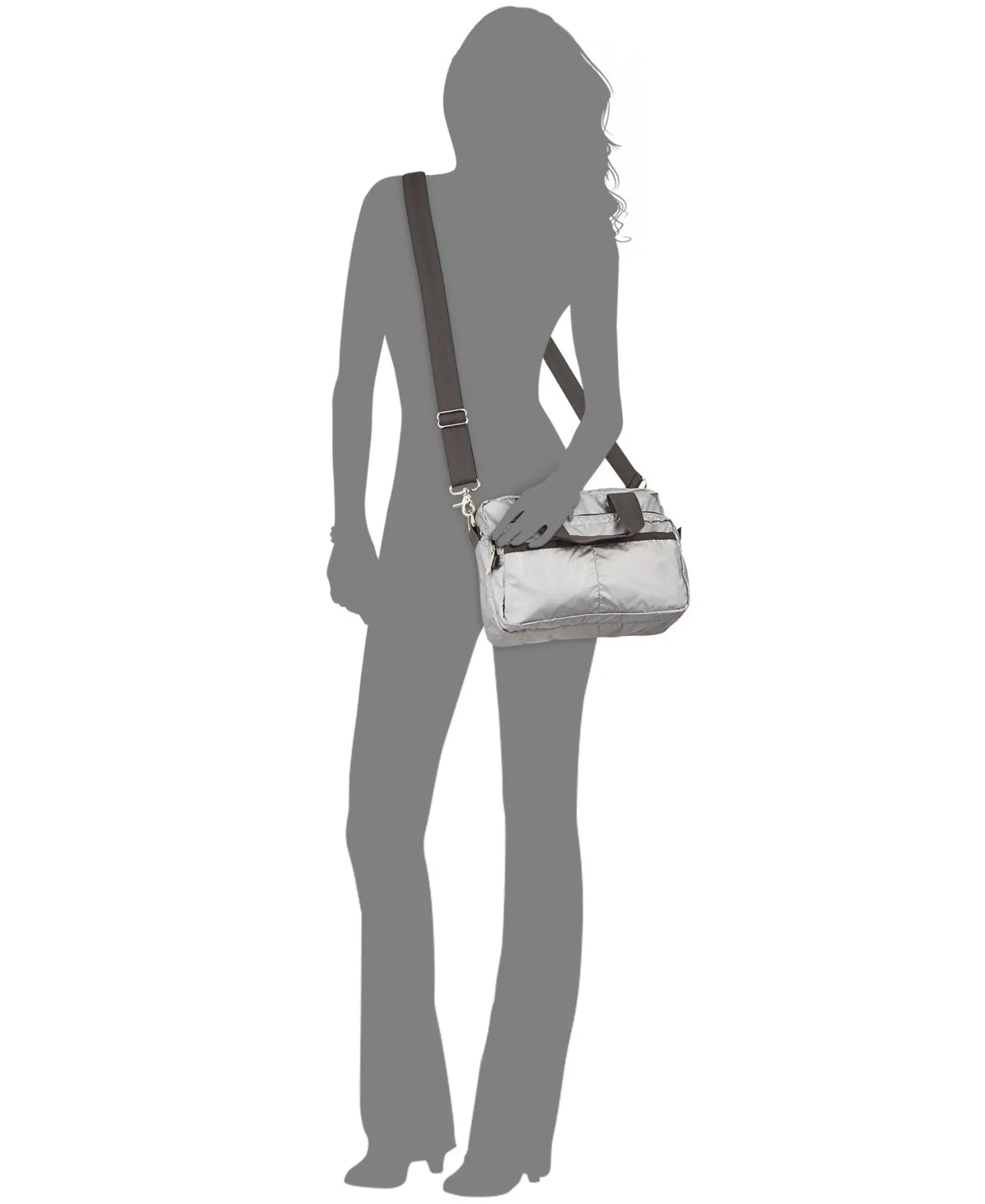 LeSportsac Medium Two Zip Cross Body