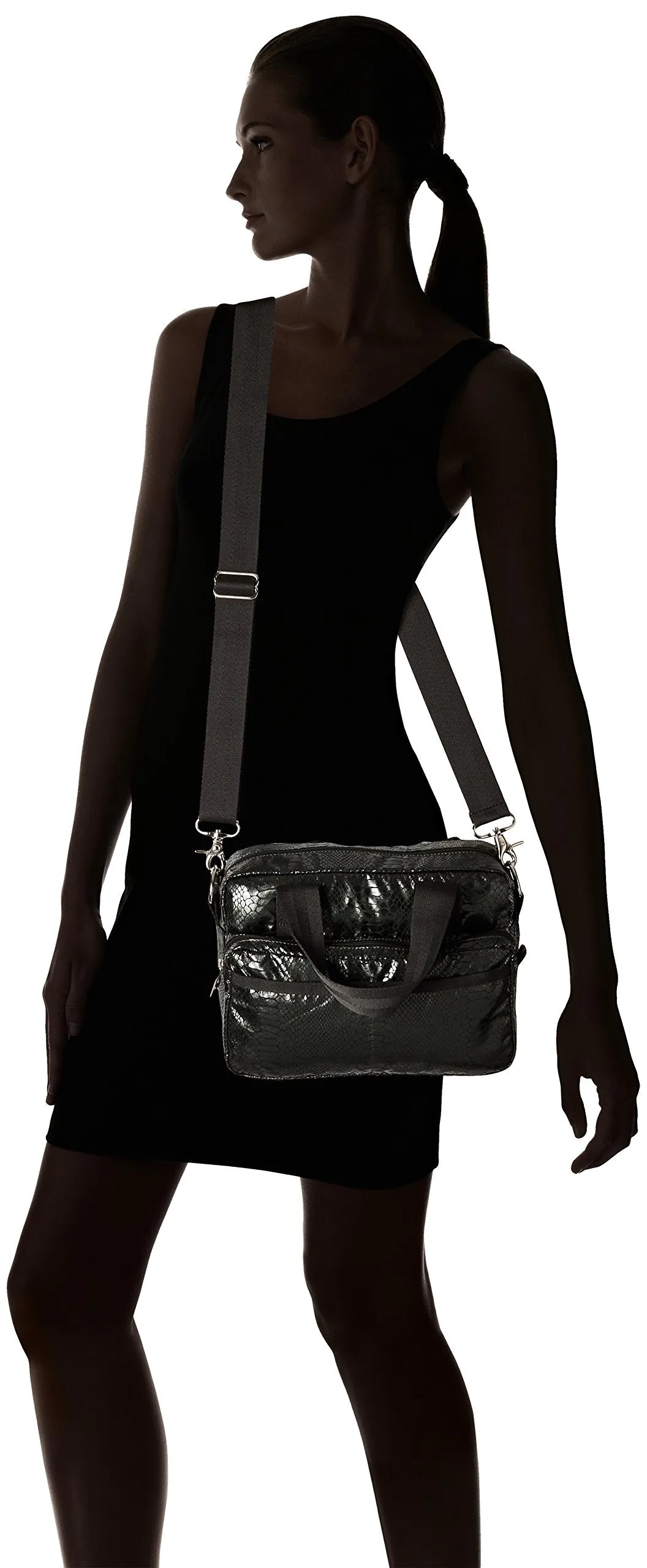 LeSportsac Medium Two Zip Cross Body