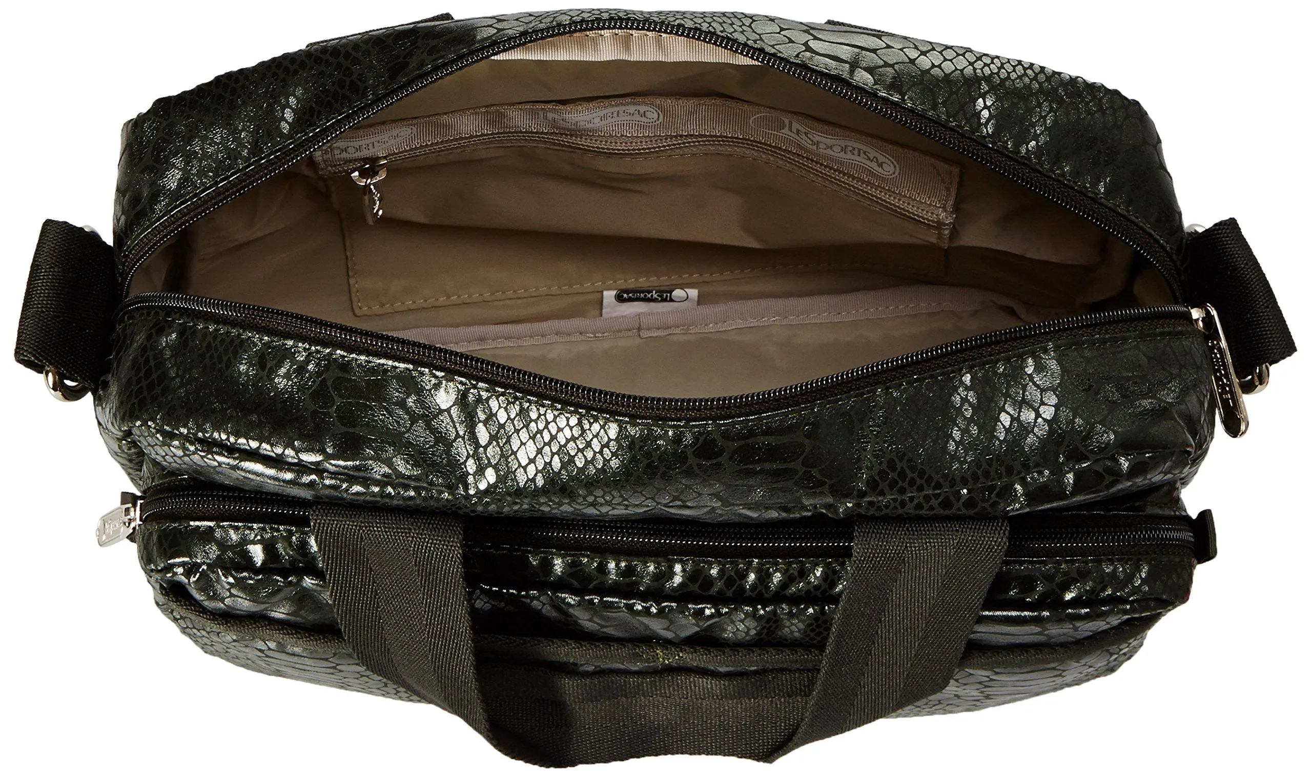 LeSportsac Medium Two Zip Cross Body