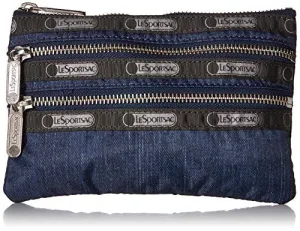 LeSportsac Modern 3 Zip Case Cosmetic Bag True