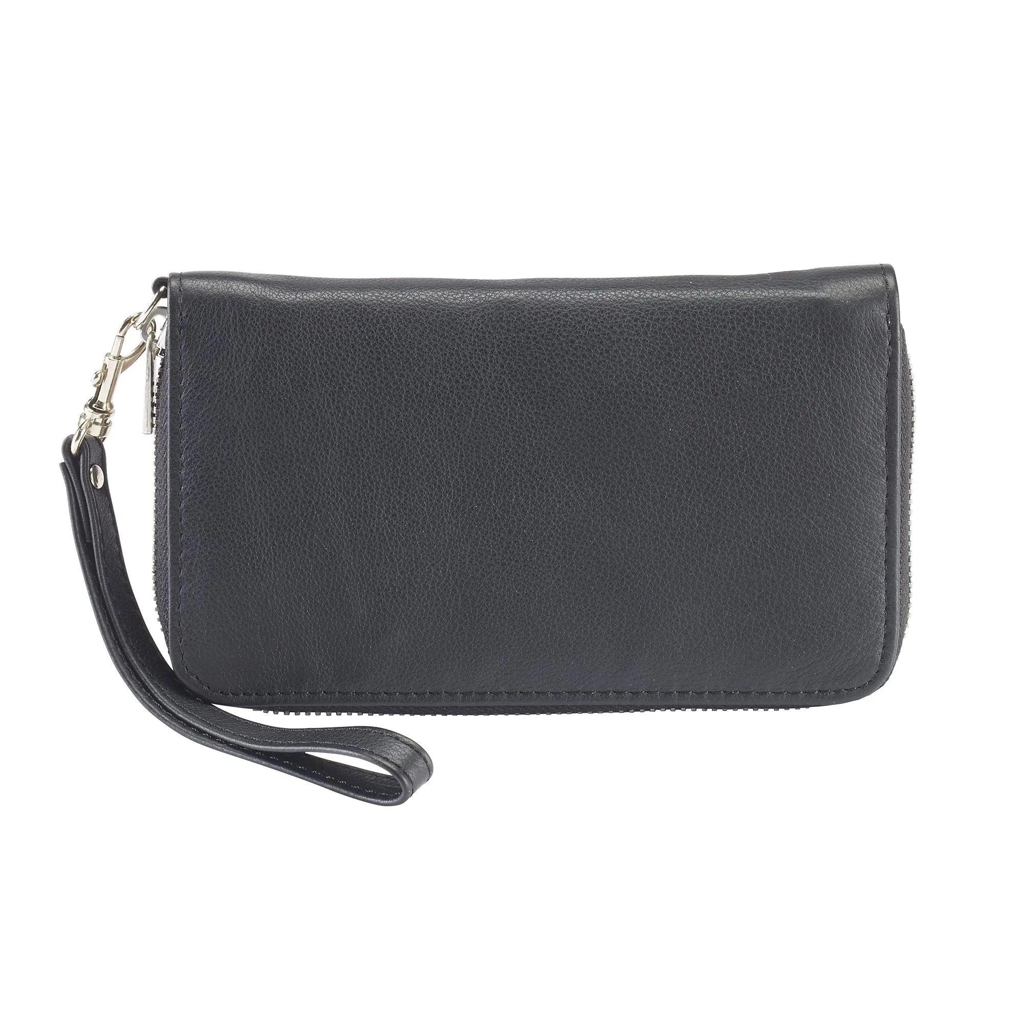 Lewis N. Clark Fine Leather RFID-Blocking Wristlet