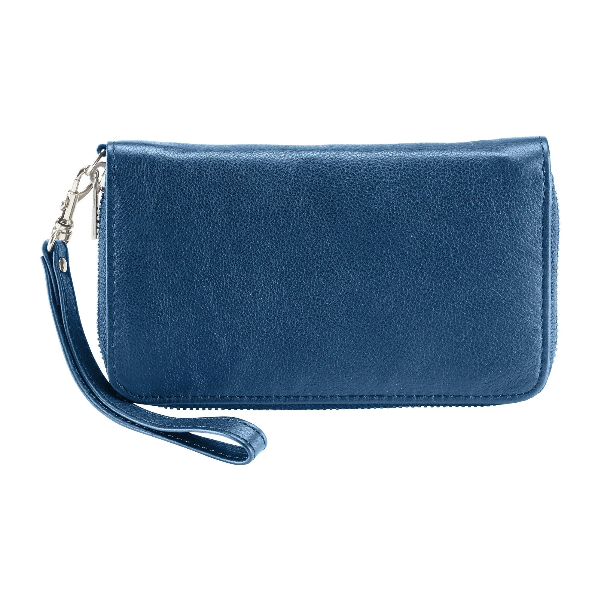 Lewis N. Clark Fine Leather RFID-Blocking Wristlet