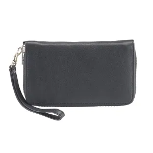 Lewis N. Clark Fine Leather RFID-Blocking Wristlet