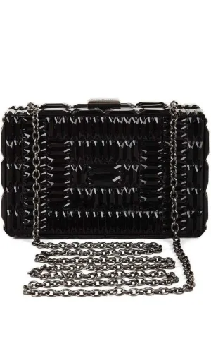 Lexi Large Beaded Box Clutch