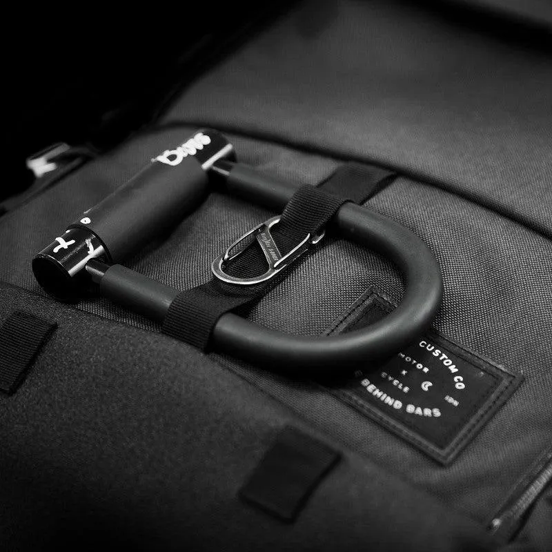 Life Behind Bars The Peloton Asphalt Rolltop Backpack
