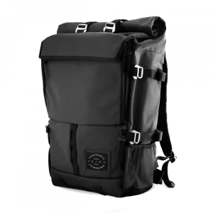 Life Behind Bars The Peloton Asphalt Rolltop Backpack