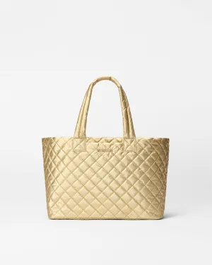 Light Gold Pearl Medium Metro City Tote