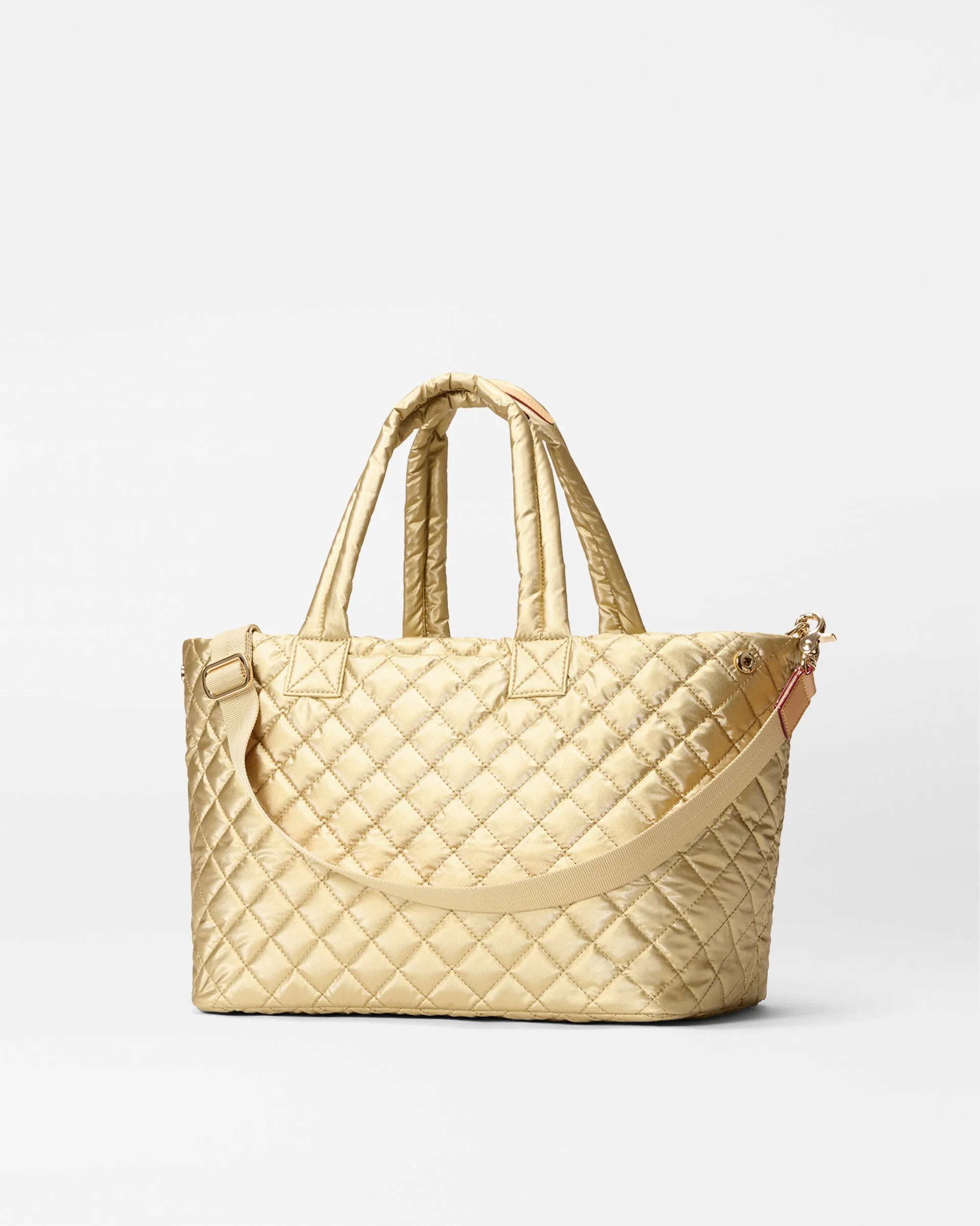 Light Gold Pearl Medium Metro City Tote