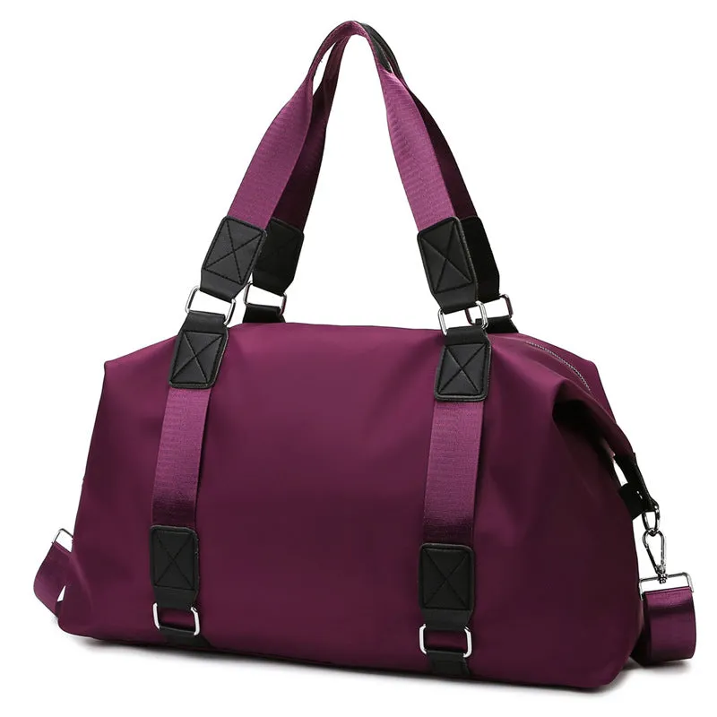 Lightweight Oxford Fitness Travel Bag with Custom Logo