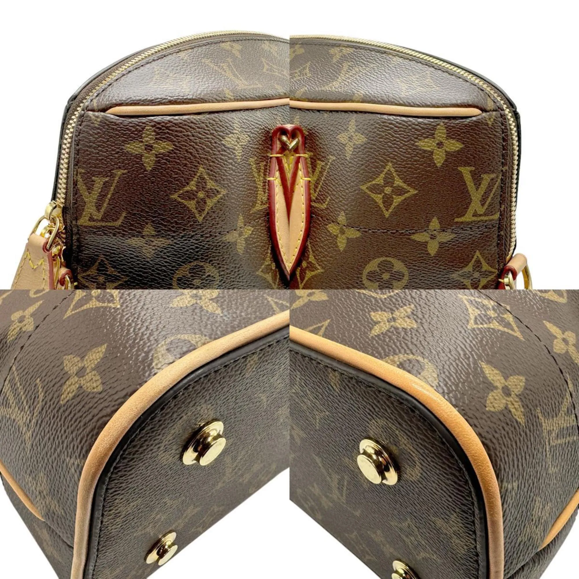 Lockme Bucket Monogram Shoulder Bag