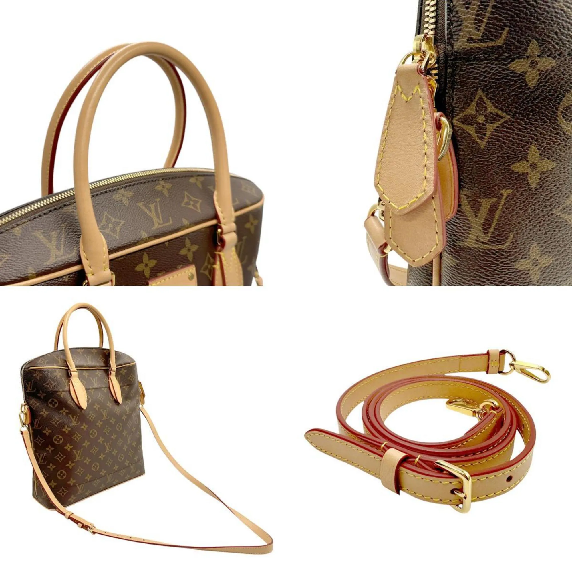 Lockme Bucket Monogram Shoulder Bag