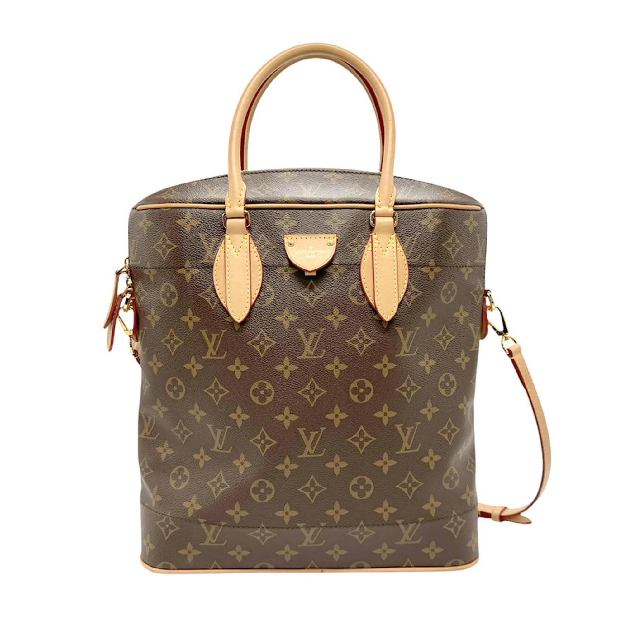 Lockme Bucket Monogram Shoulder Bag