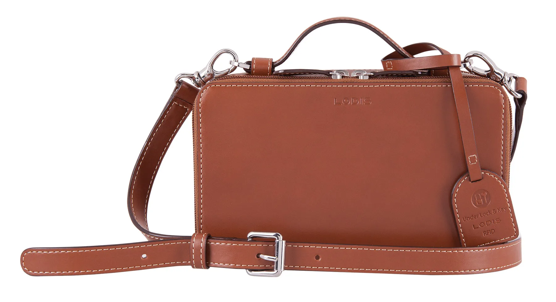 Lodis Audrey Under Lock & Key Sally Zip Around Crossbody