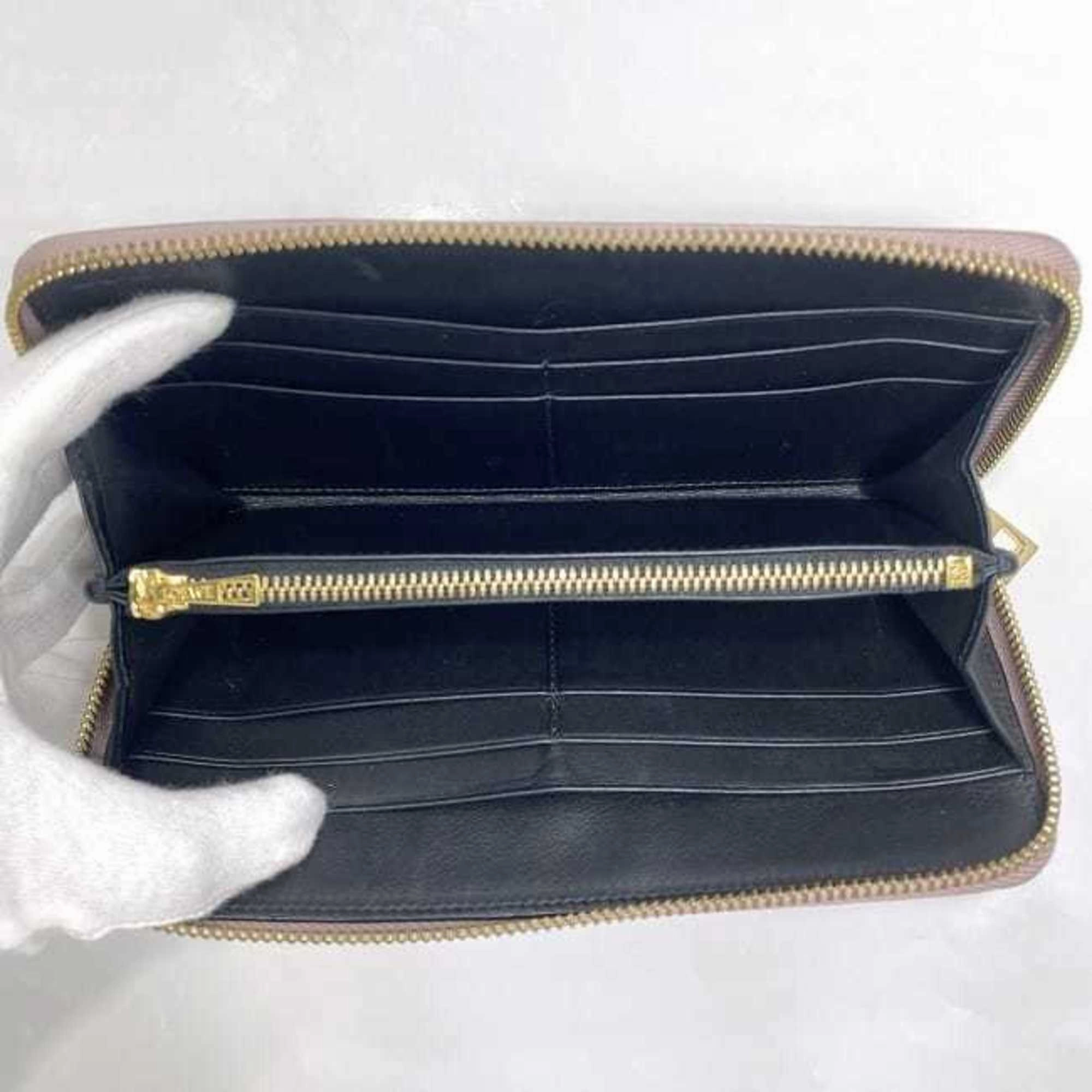 Loewe Leather Long Wallet (Bi-Fold) (Pre-Owned)