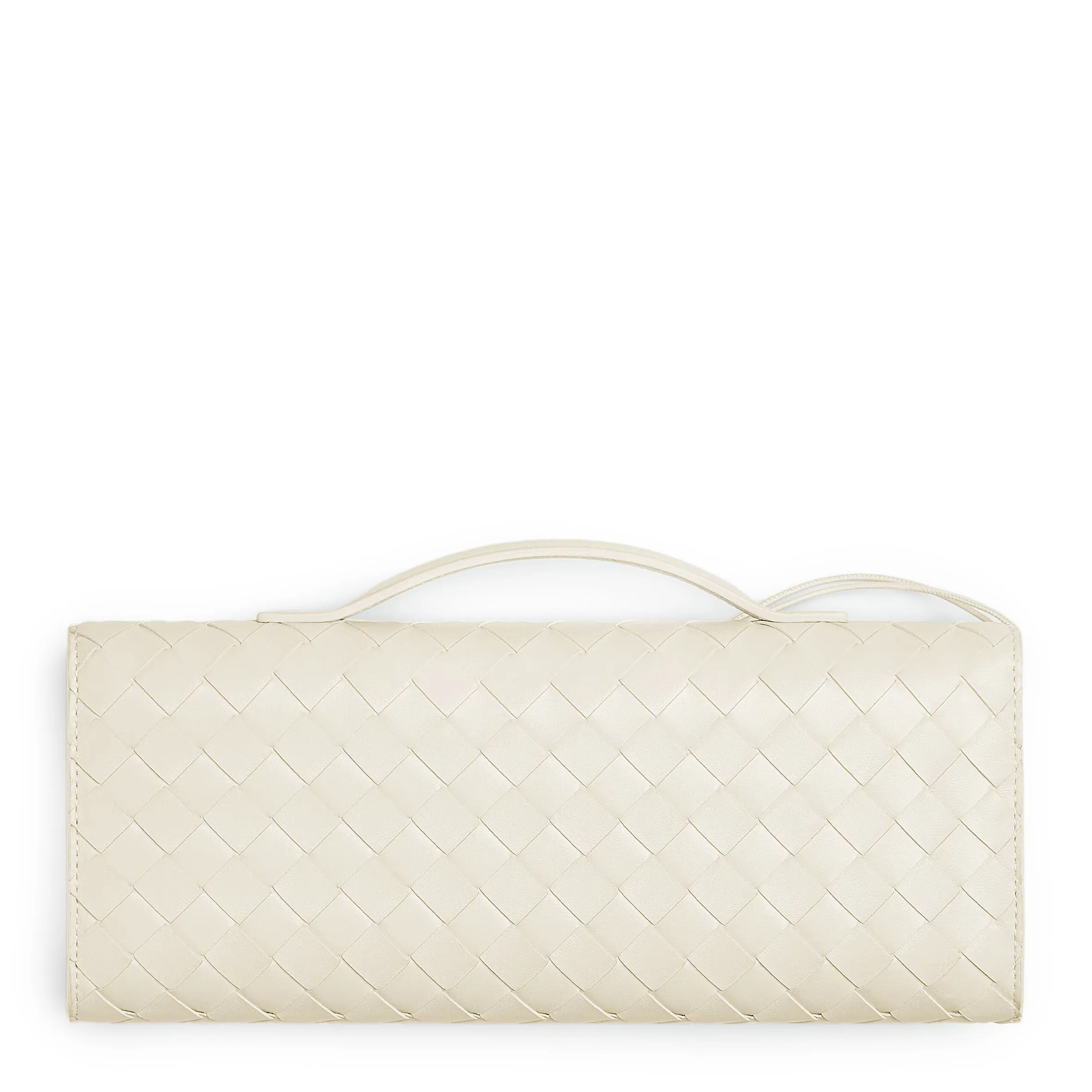 Long Clutch Andiamo Top Handle, Sea Salt
