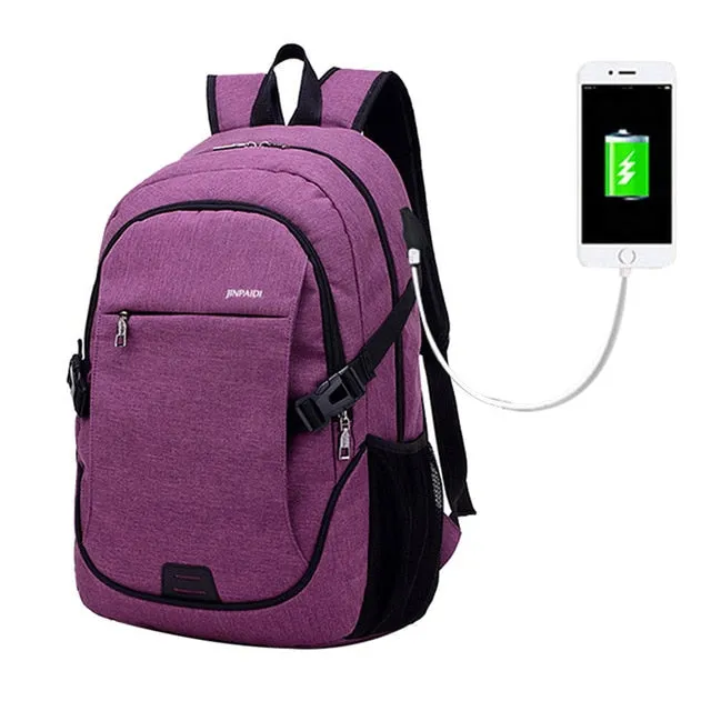 LOOZYKIT Men Backpack Laptop Bag Brand 15.6 Inch Notebook Mochila Male Waterproof Back Pack Backbag School Backpack