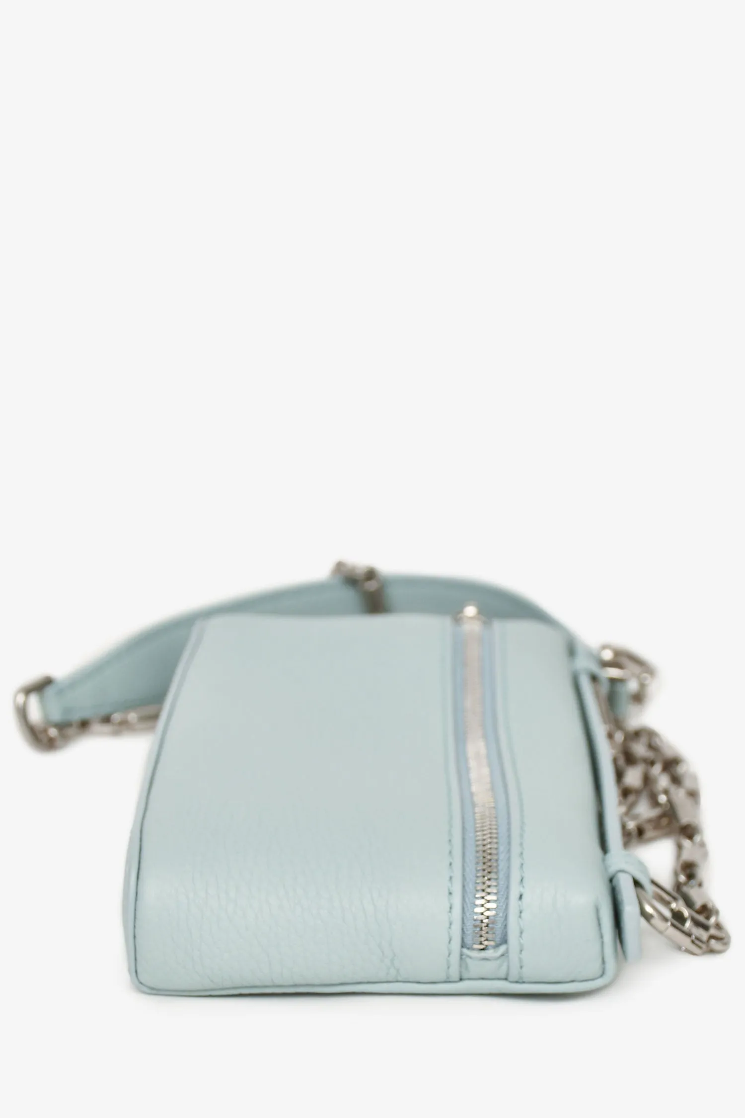 Loro Piana Baby Blue Mini Extra Pocket Pouch