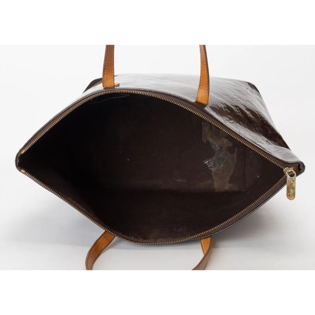 Louis Vuitton Amarante Monogram Vernis Bellevue GM Bag