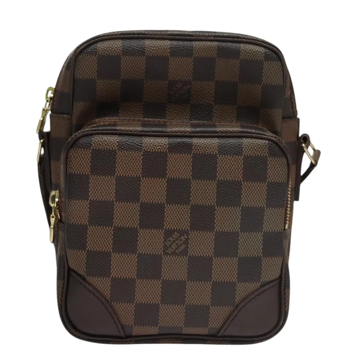Louis Vuitton Amazon Brown Canvas Shoulder Bag