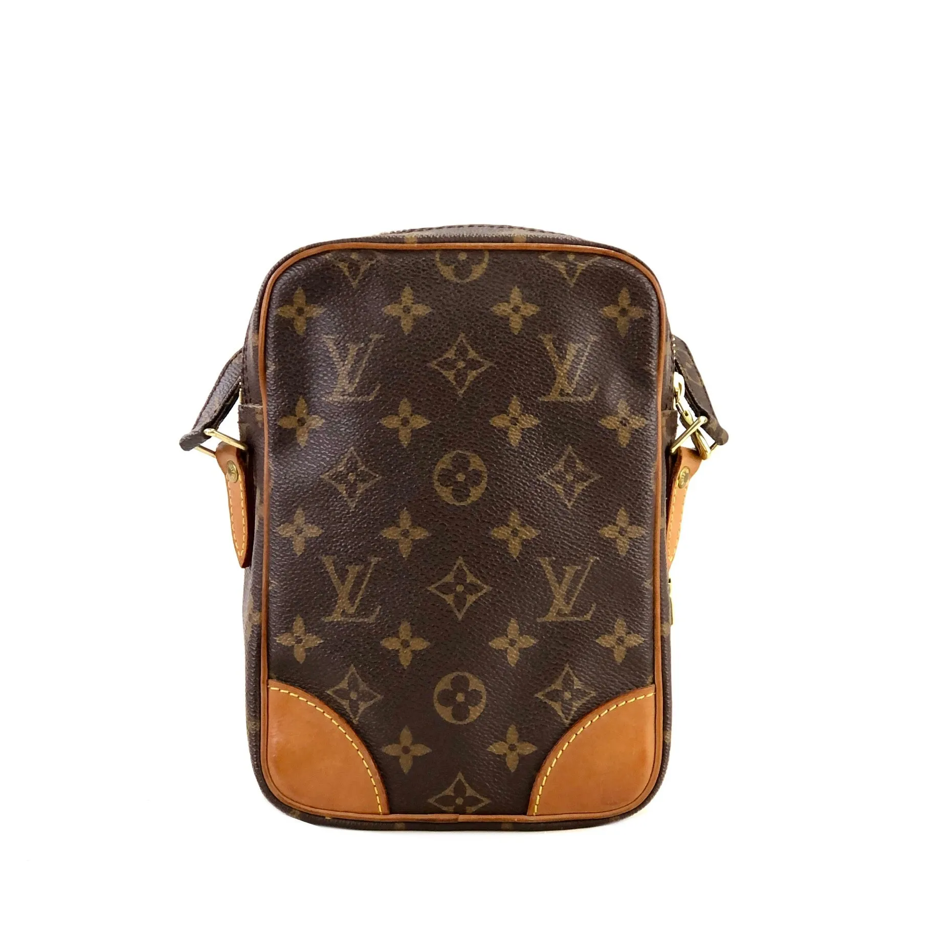 LOUIS VUITTON Amazon M45236 Monogram Crossbody Shoulder bag Pochette Vintage Old ef5htg