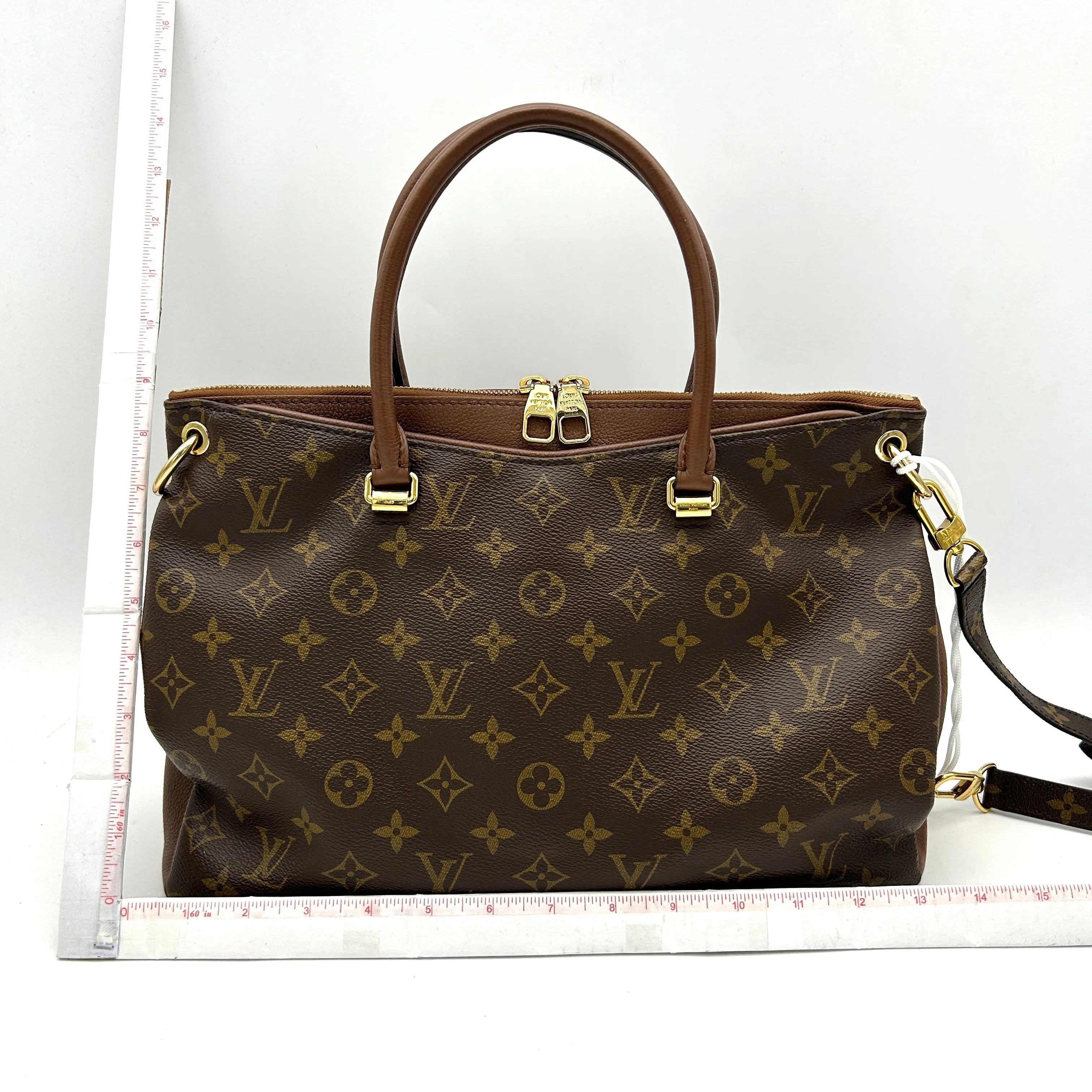 Louis Vuitton | Bags | Louisvuittonshoulder Bag Brown Vane Handbag Monogram Pallas  LA22420