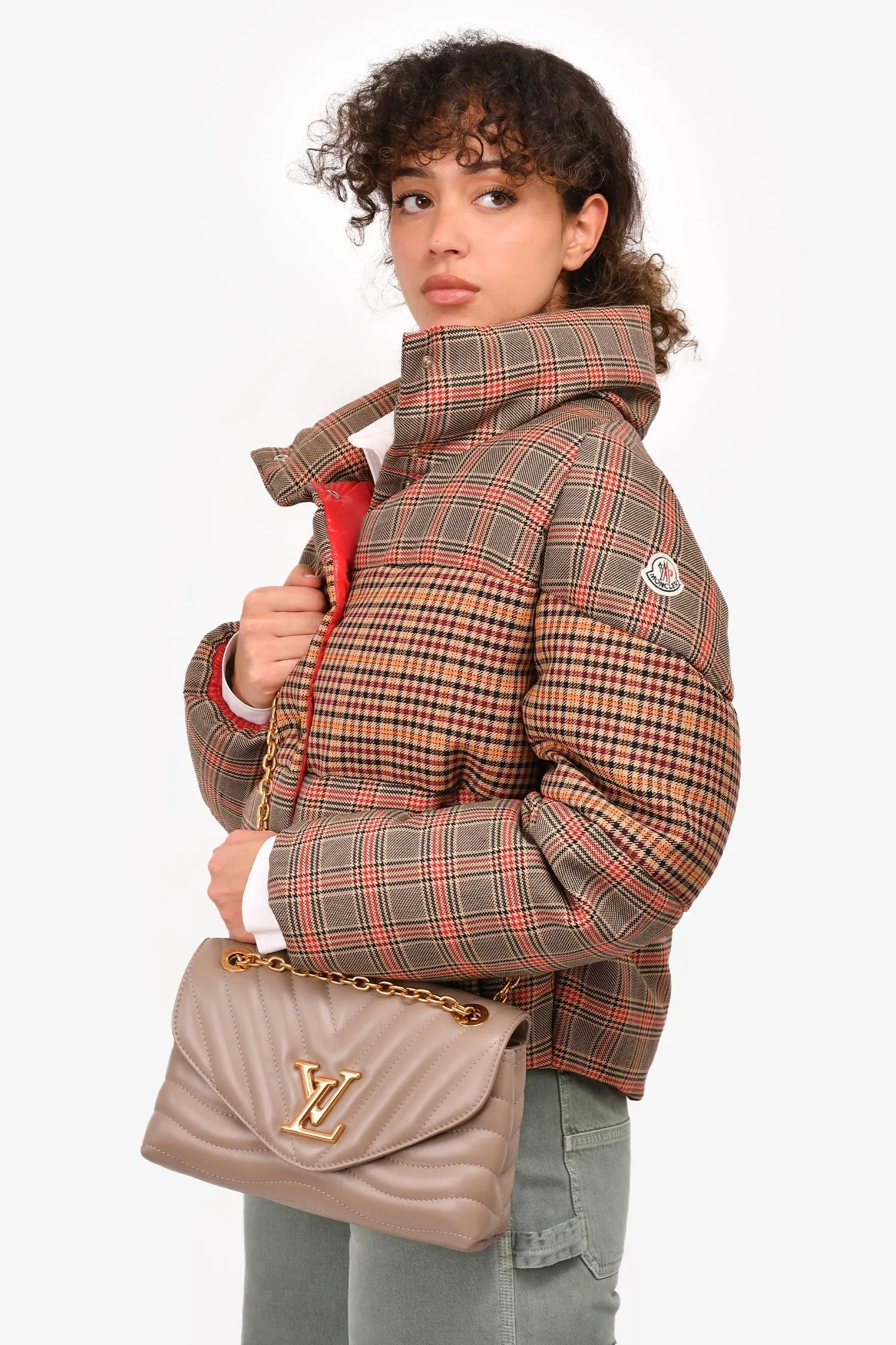 Louis Vuitton Brown Wave LV Shoulder Bag