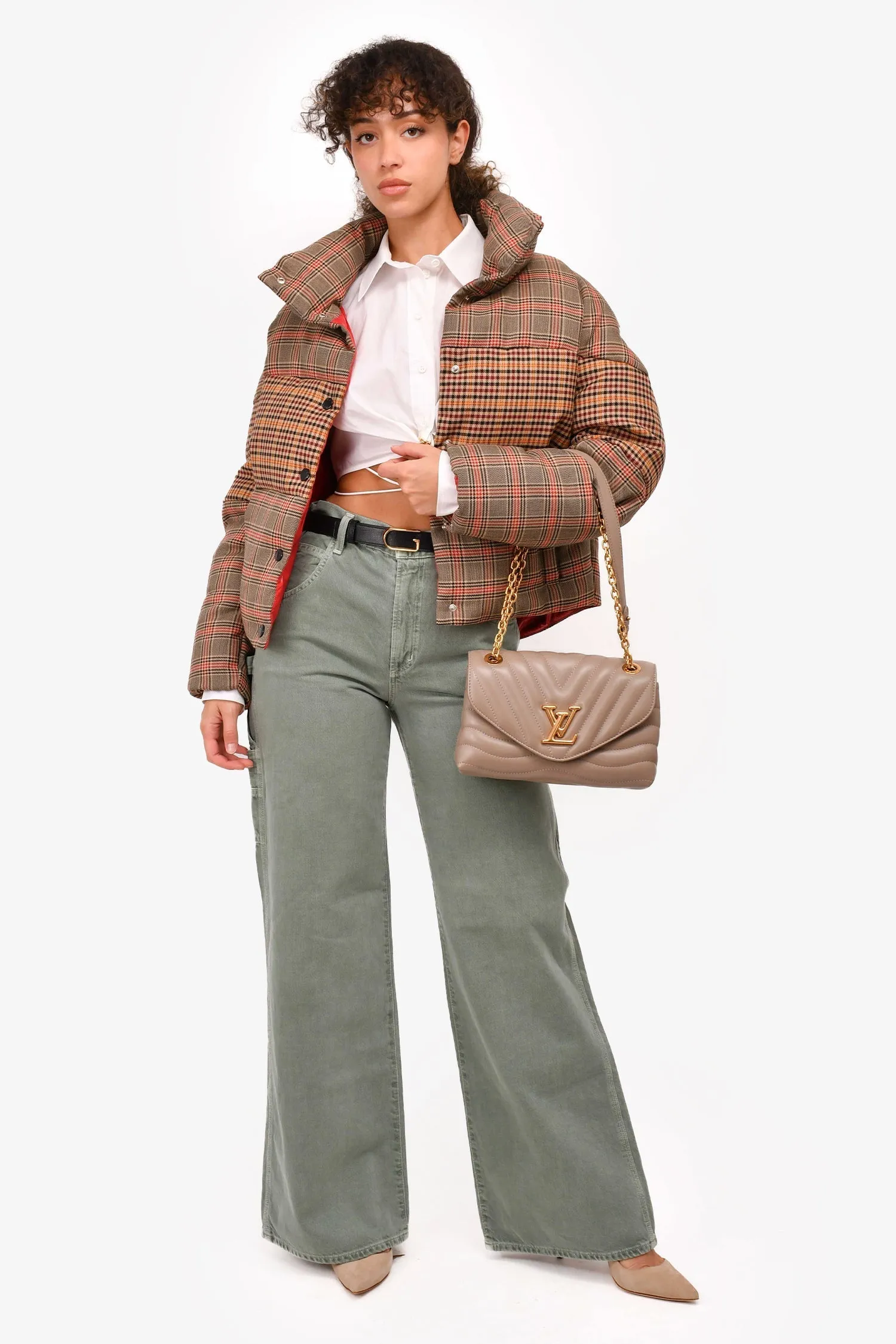 Louis Vuitton Brown Wave LV Shoulder Bag
