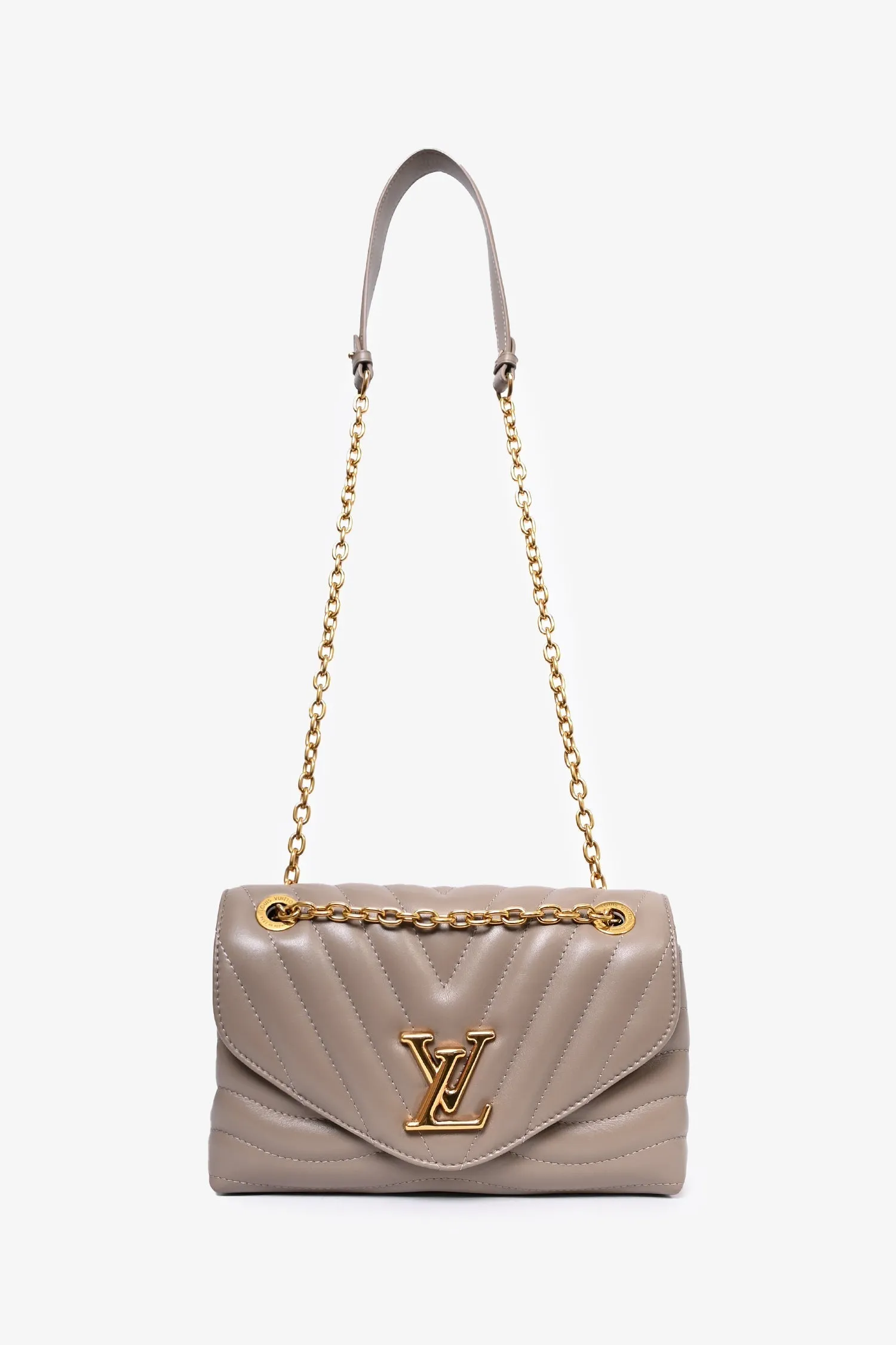 Louis Vuitton Brown Wave LV Shoulder Bag