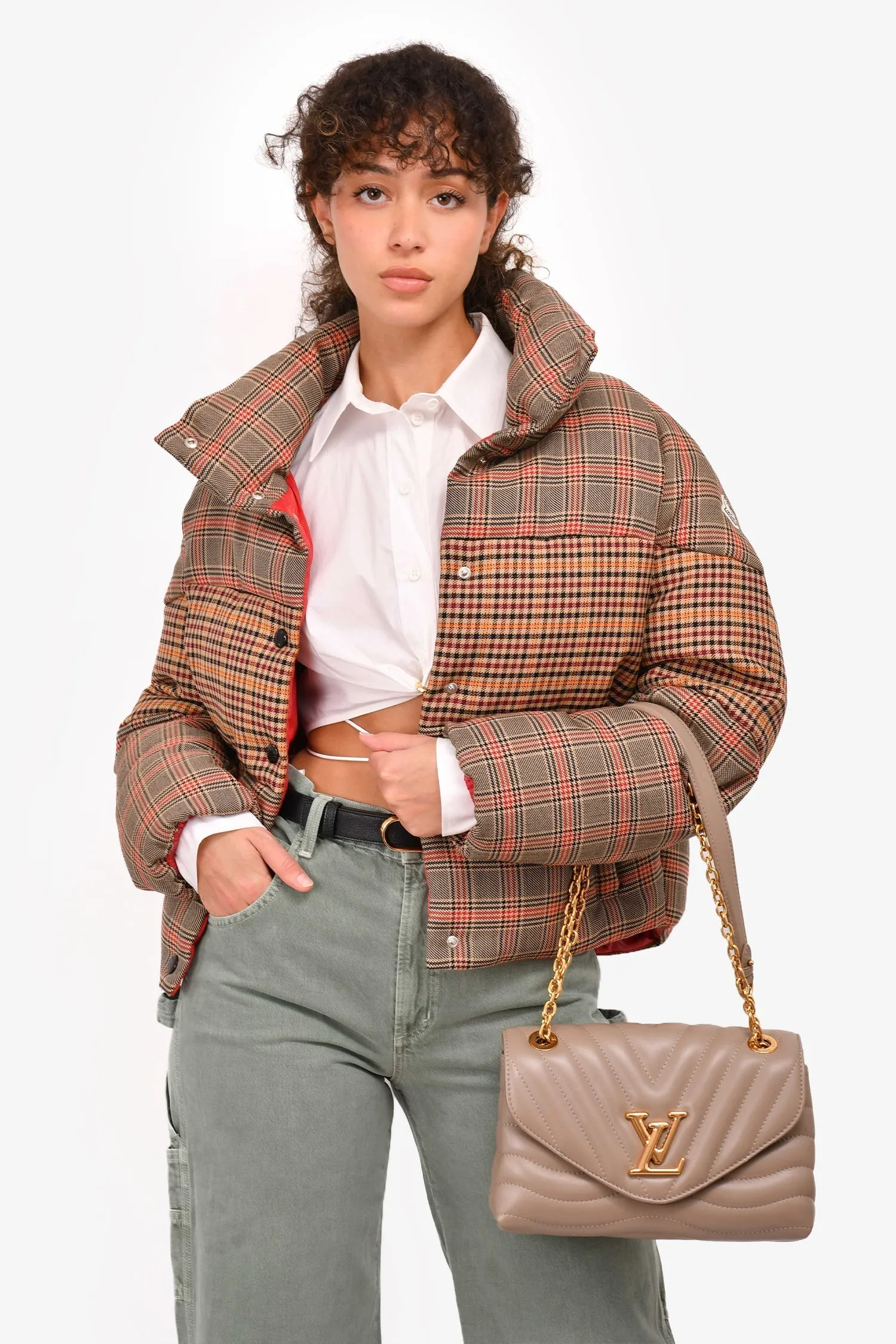 Louis Vuitton Brown Wave LV Shoulder Bag