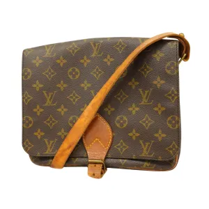 Louis Vuitton Cartouchiere  Canvas Shoulder Bag ()