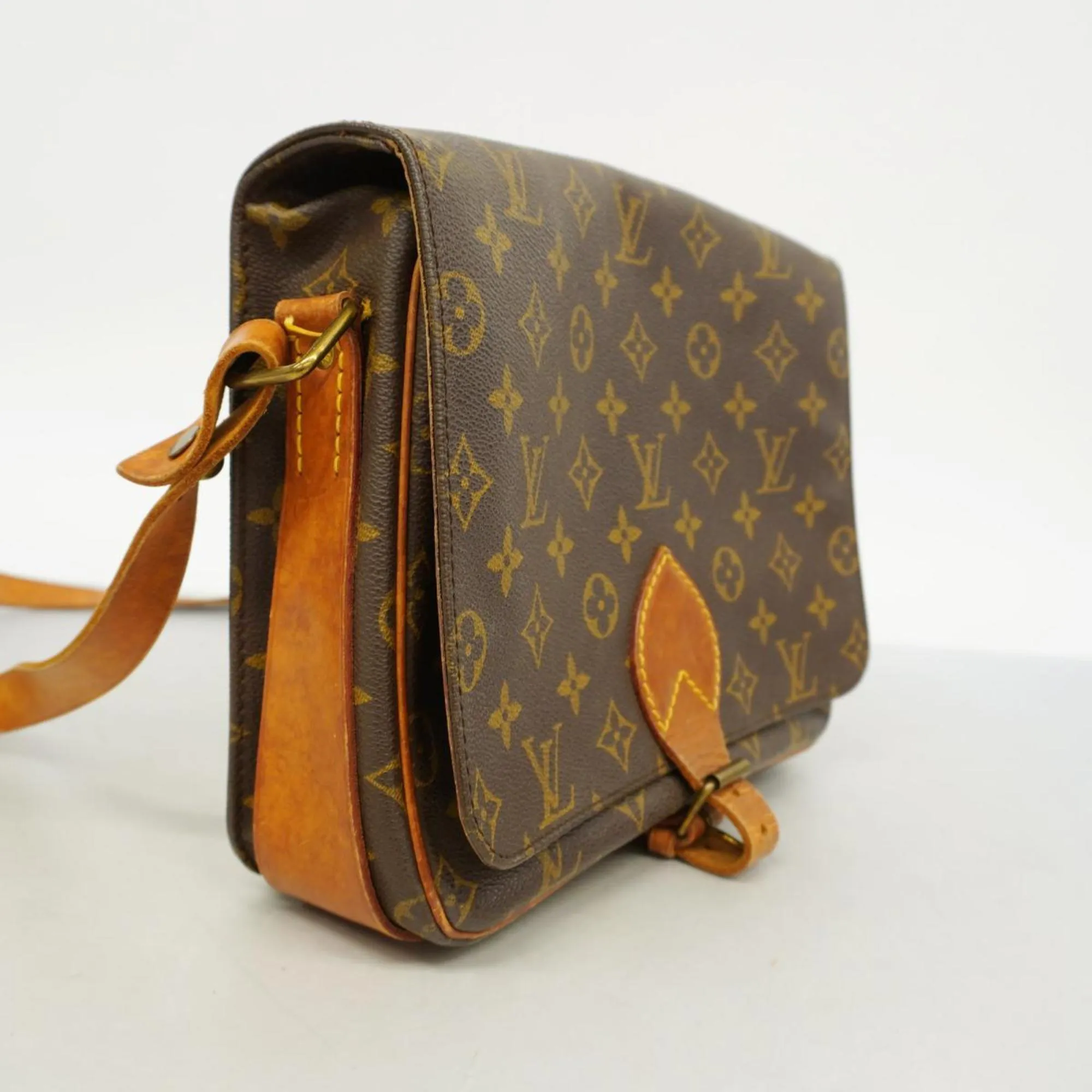 Louis Vuitton Cartouchiere  Canvas Shoulder Bag ()
