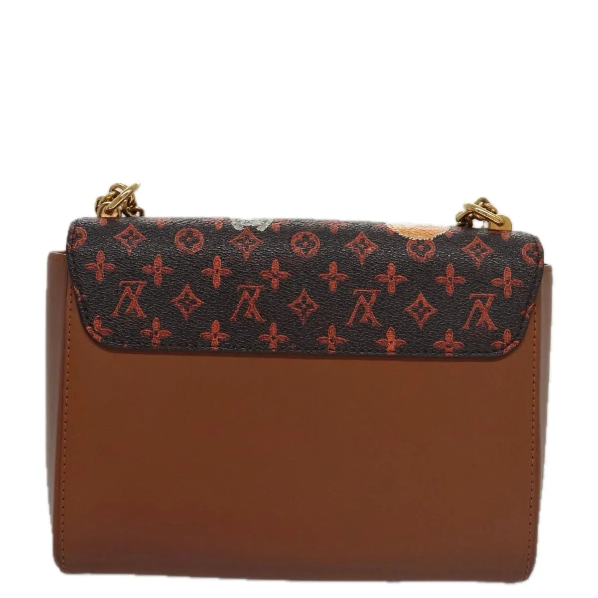 LOUIS VUITTON Catgram Sack Twist MM Shoulder Bag Marron M44408 LV 104424SA