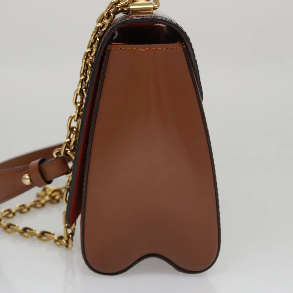 LOUIS VUITTON Catgram Sack Twist MM Shoulder Bag Marron M44408 LV 104424SA