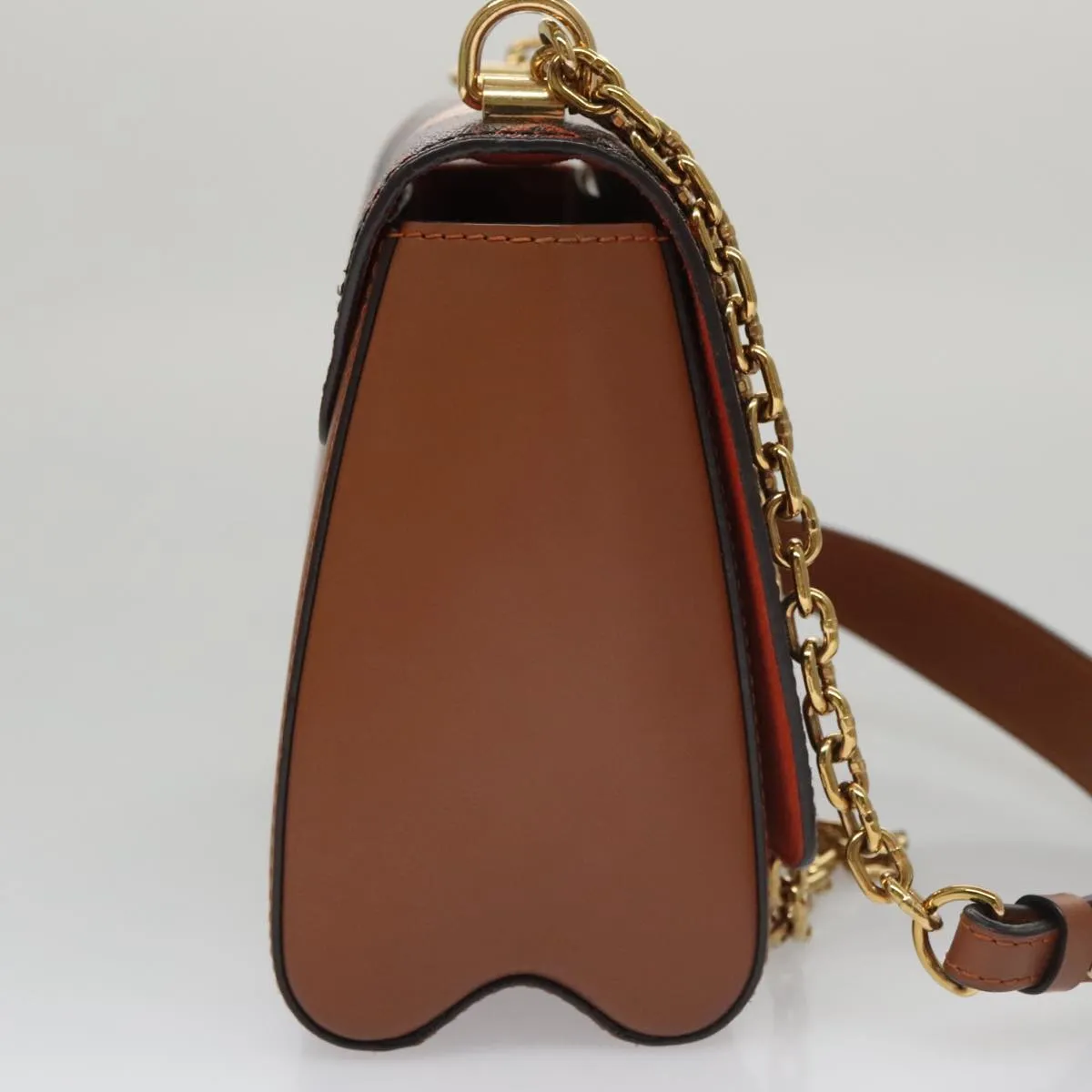 LOUIS VUITTON Catgram Sack Twist MM Shoulder Bag Marron M44408 LV 104424SA