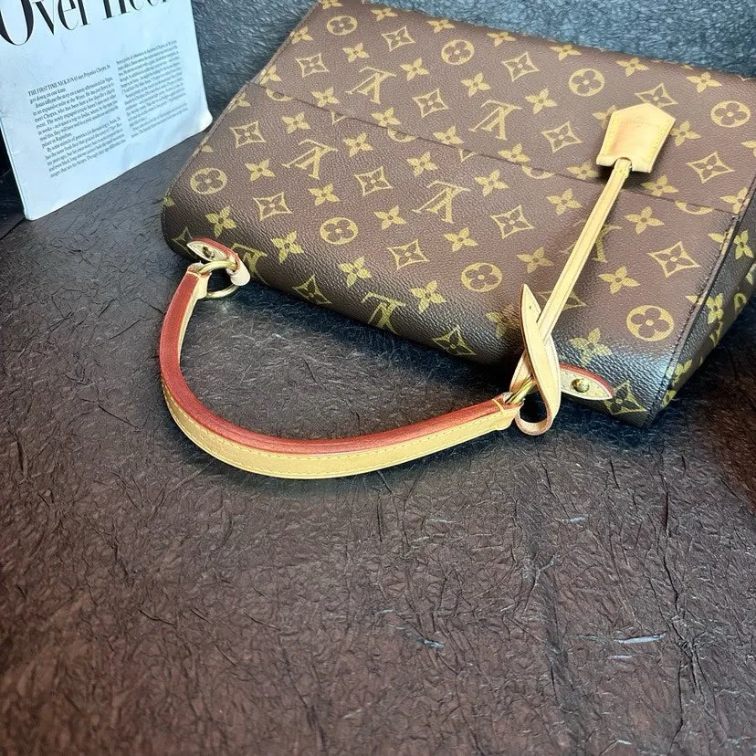 Louis Vuitton Cluny Monogram Canvas Shoulder Handheld Bag 30cm