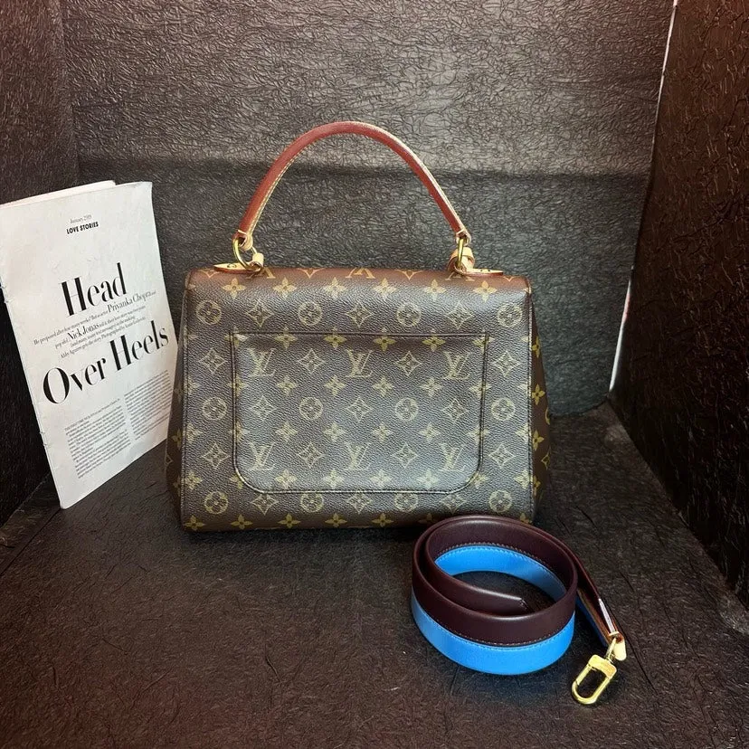 Louis Vuitton Cluny Monogram Canvas Shoulder Handheld Bag 30cm