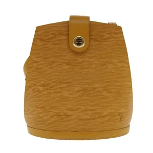 Louis Vuitton Cluny Yellow Leather Shoulder Bag