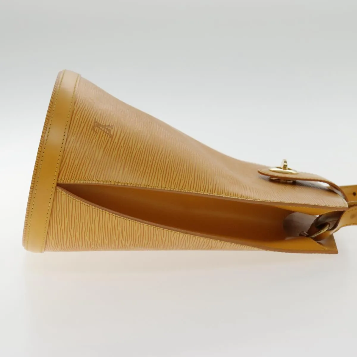 Louis Vuitton Cluny Yellow Leather Shoulder Bag