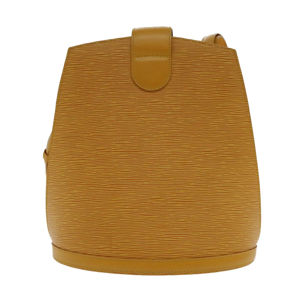 Louis Vuitton Cluny Yellow Leather Shoulder Bag