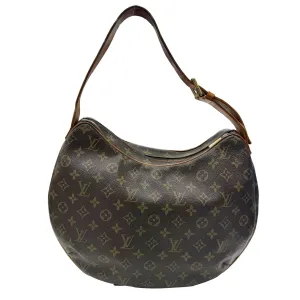 Louis Vuitton Croissant  Canvas Shoulder Bag ()