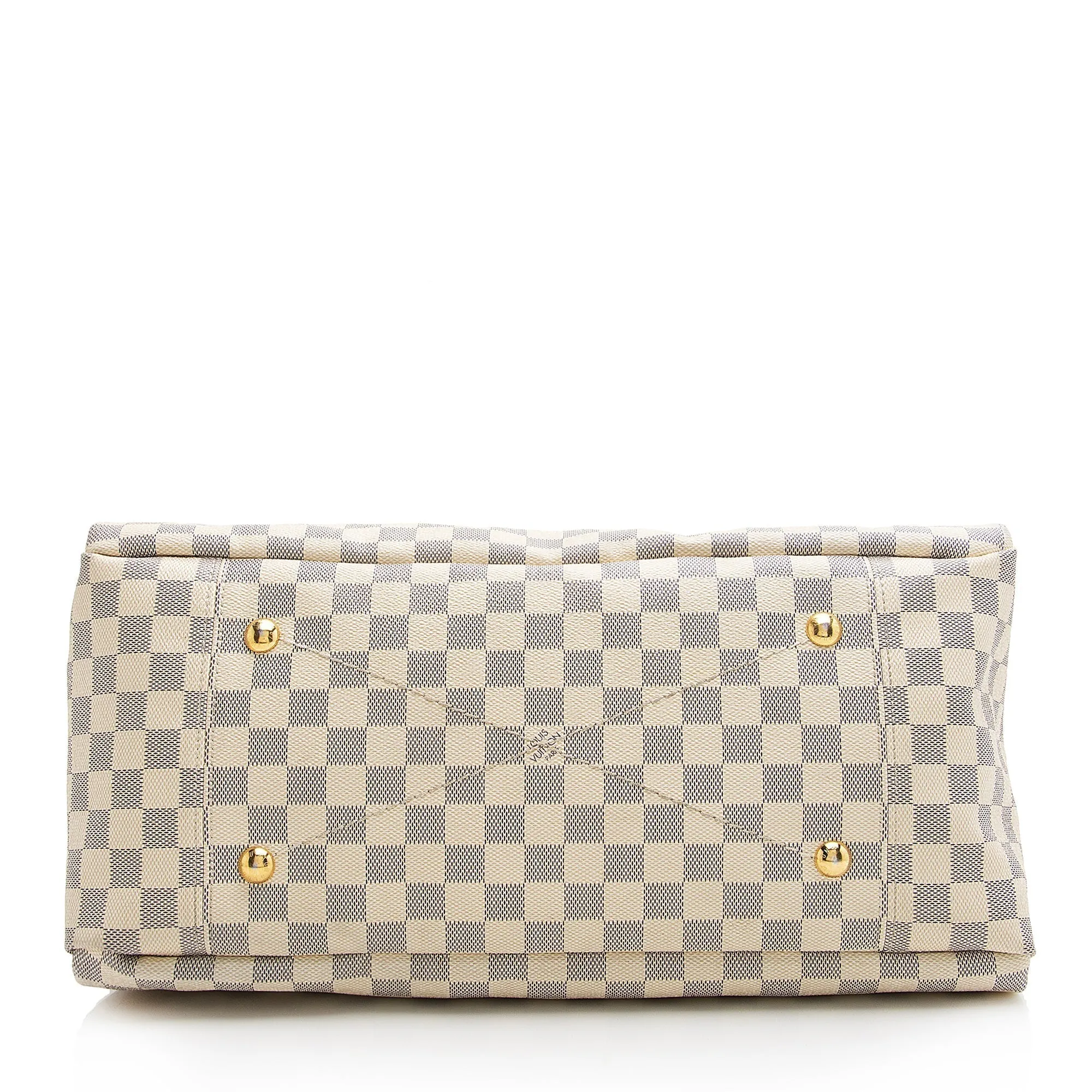 Louis Vuitton Damier Azur Artsy MM Shoulder Bag (SHF-22677)