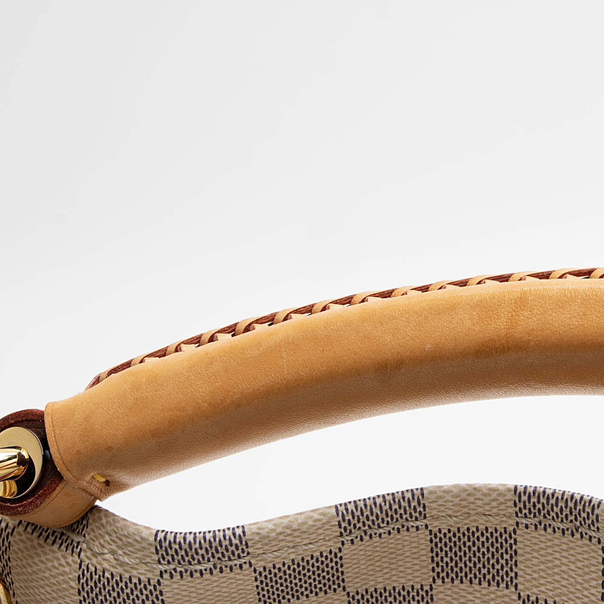 Louis Vuitton Damier Azur Artsy MM Shoulder Bag (SHF-22677)
