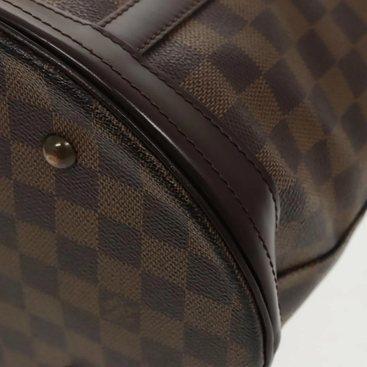LOUIS VUITTON Damier Ebene Bucket GM Shoulder Bag N42236 LV hk1790