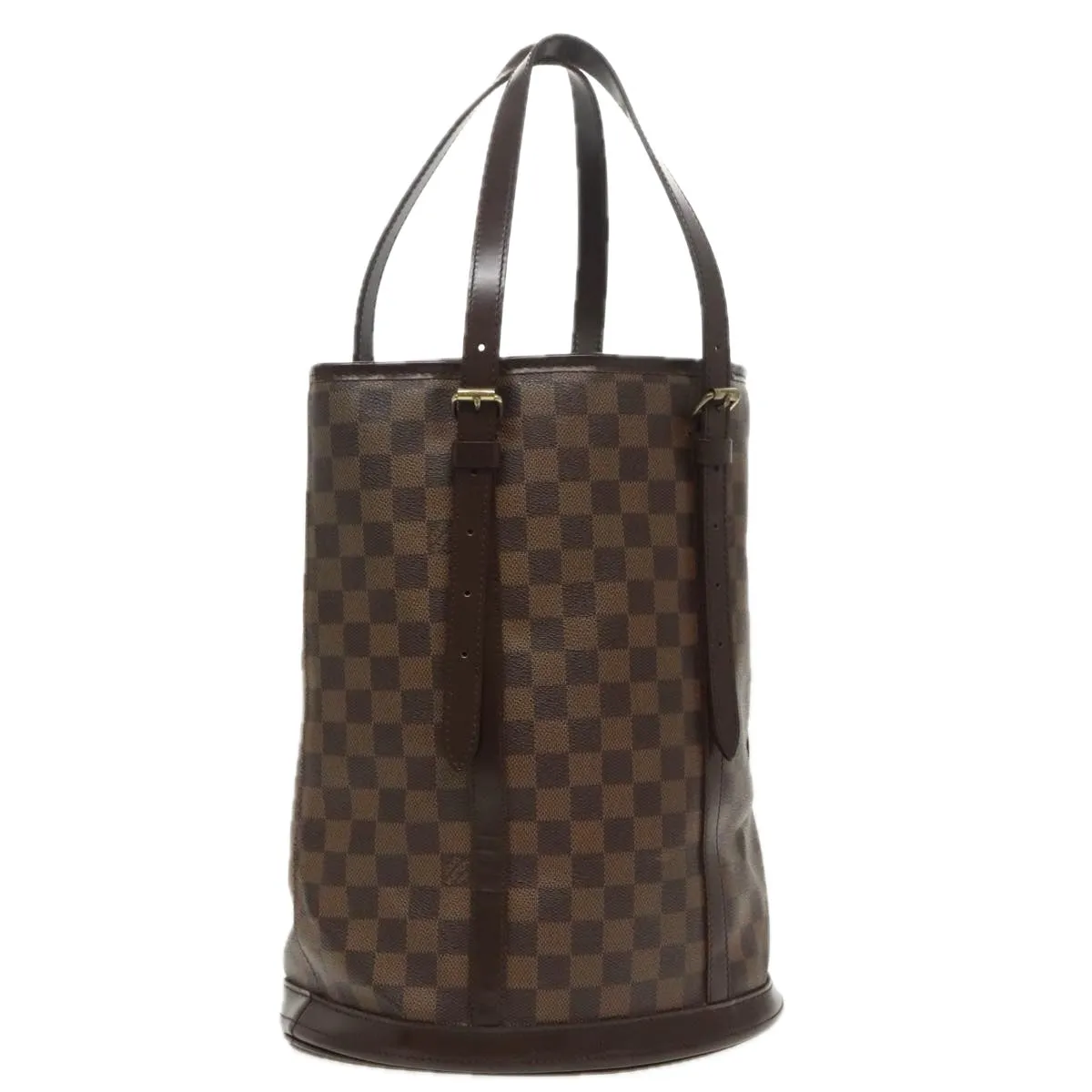 LOUIS VUITTON Damier Ebene Bucket GM Shoulder Bag N42236 LV hk1790
