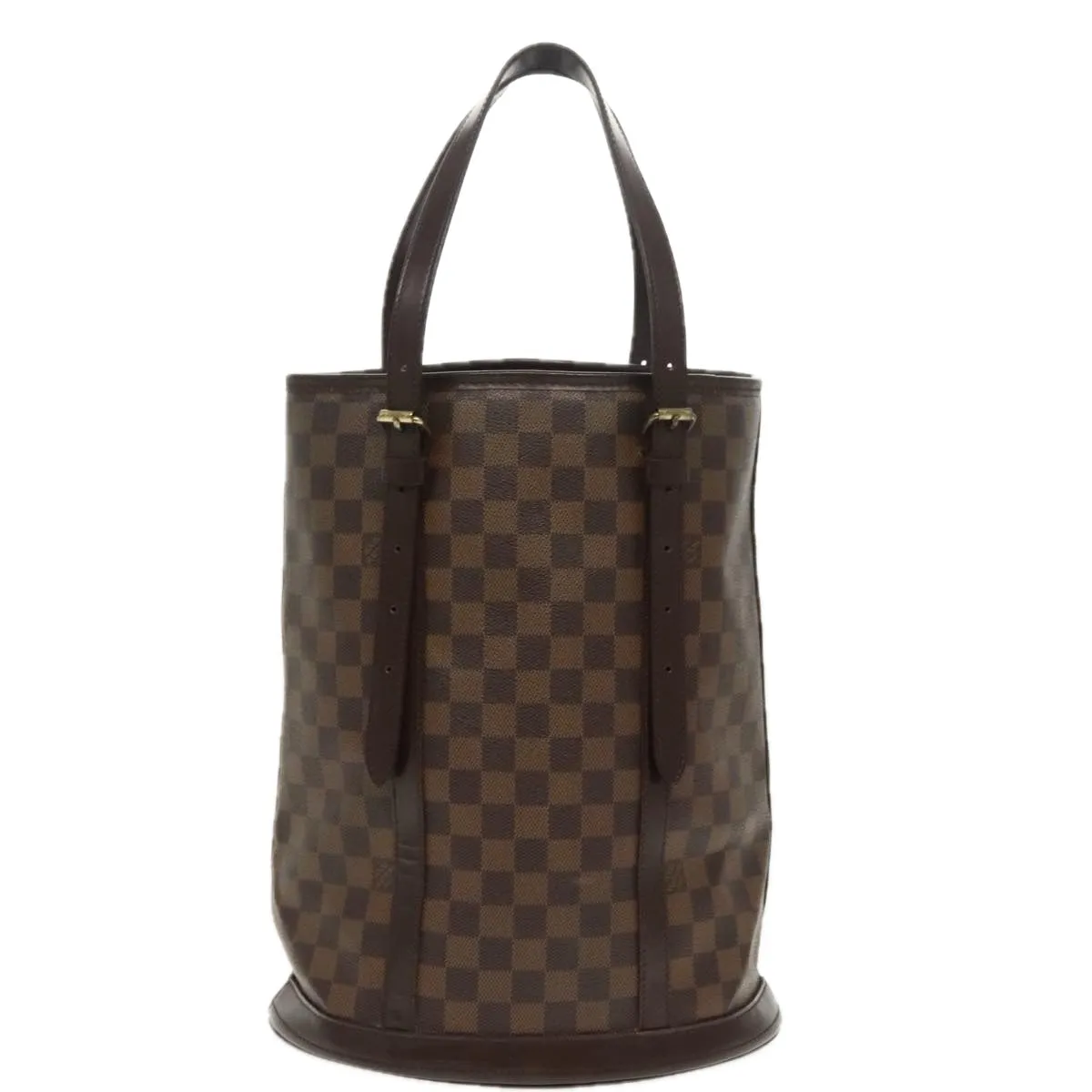 LOUIS VUITTON Damier Ebene Bucket GM Shoulder Bag N42236 LV hk1790