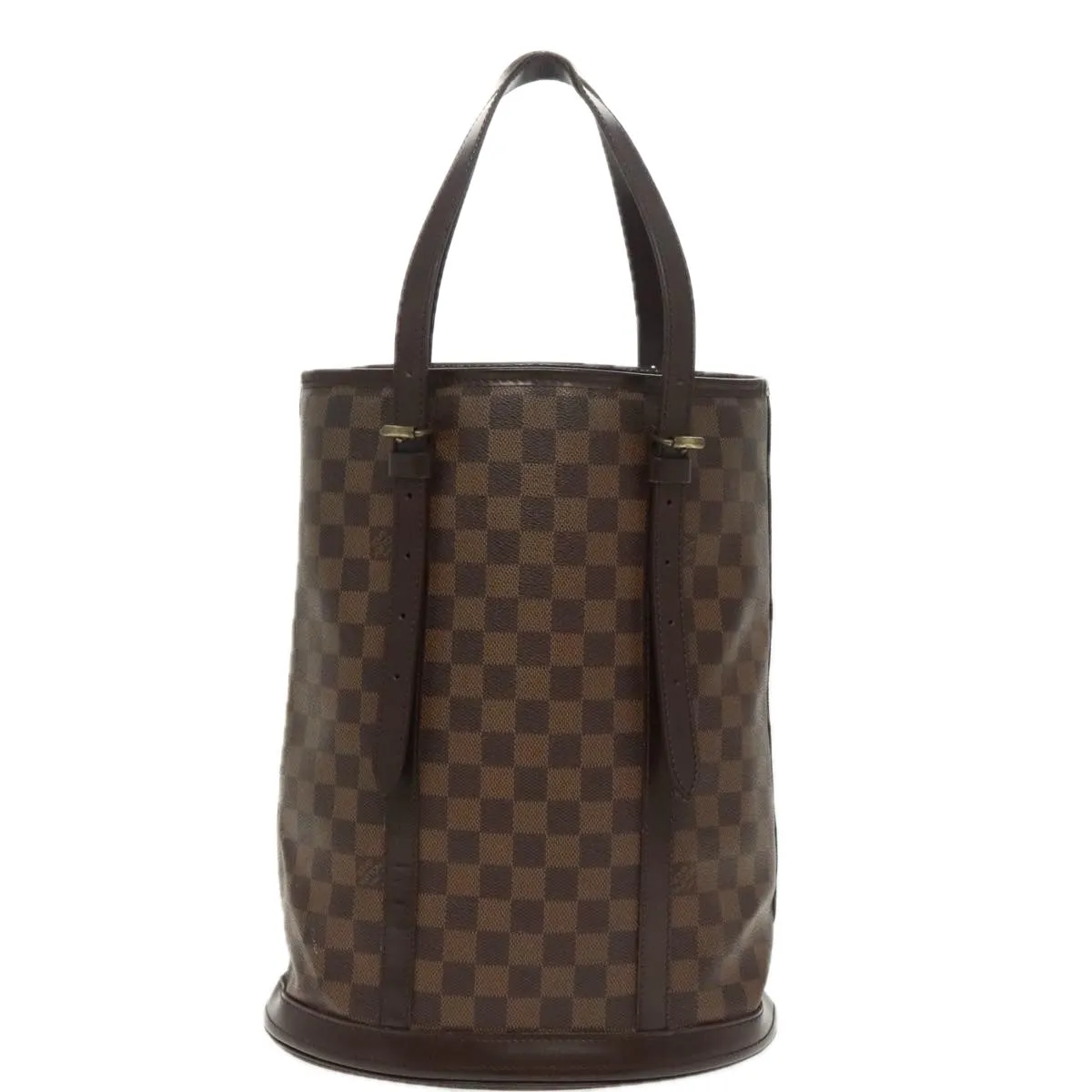 LOUIS VUITTON Damier Ebene Bucket GM Shoulder Bag N42236 LV hk1790