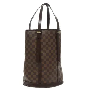 LOUIS VUITTON Damier Ebene Bucket GM Shoulder Bag N42236 LV hk1790