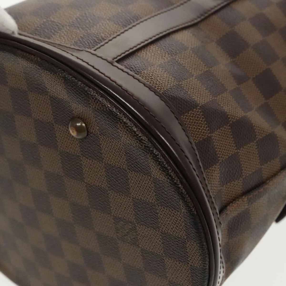 LOUIS VUITTON Damier Ebene Bucket GM Shoulder Bag N42236 LV hk1790
