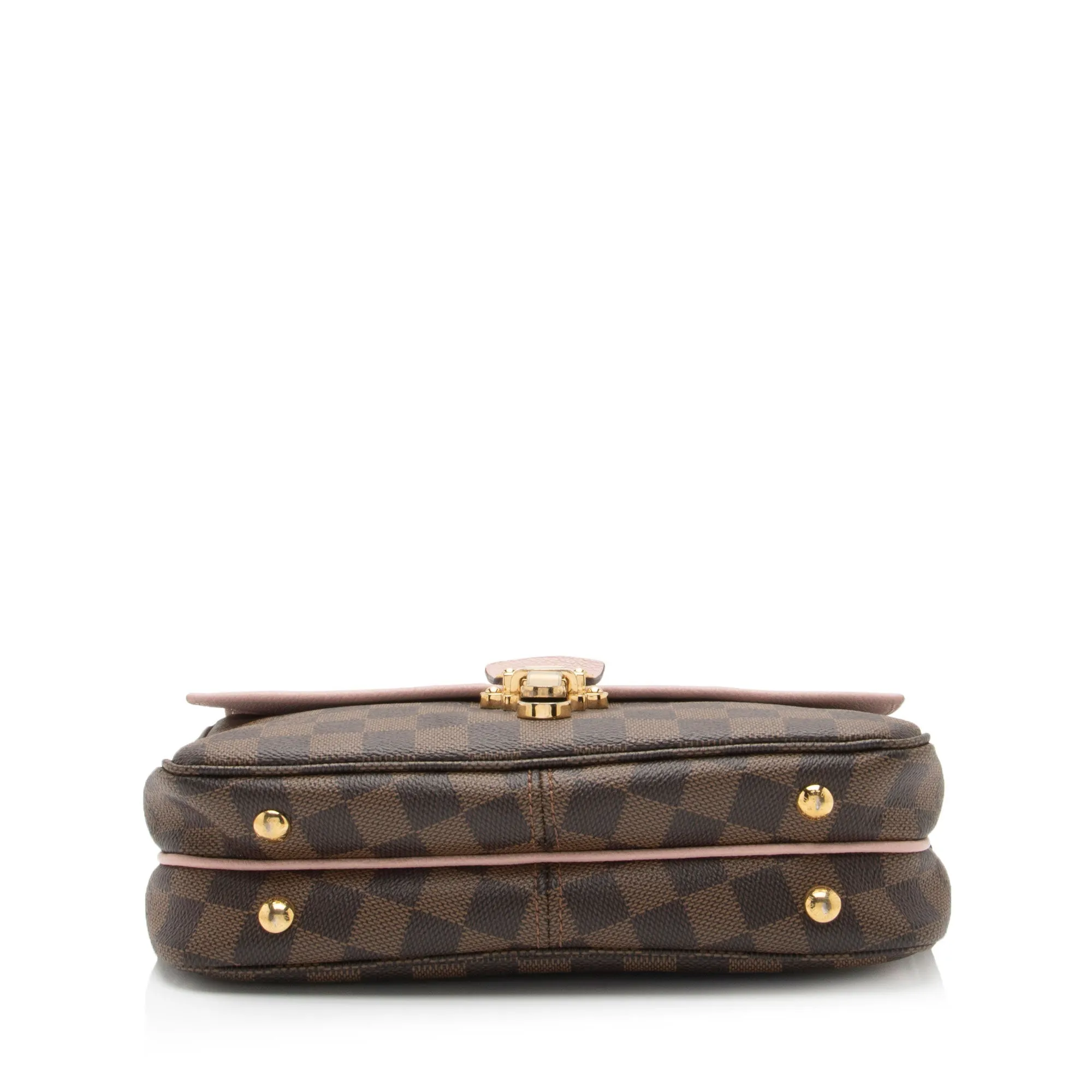 Louis Vuitton Damier Ebene Calfskin Clapton PM Shoulder Bag (SHF-XEo126)